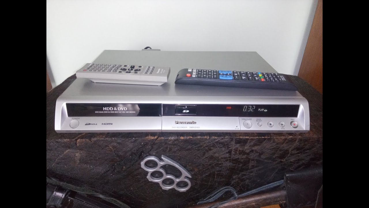 DVD / CD RECORDER / PLAYER PANASONIC DMR-EH55 C/ Controles