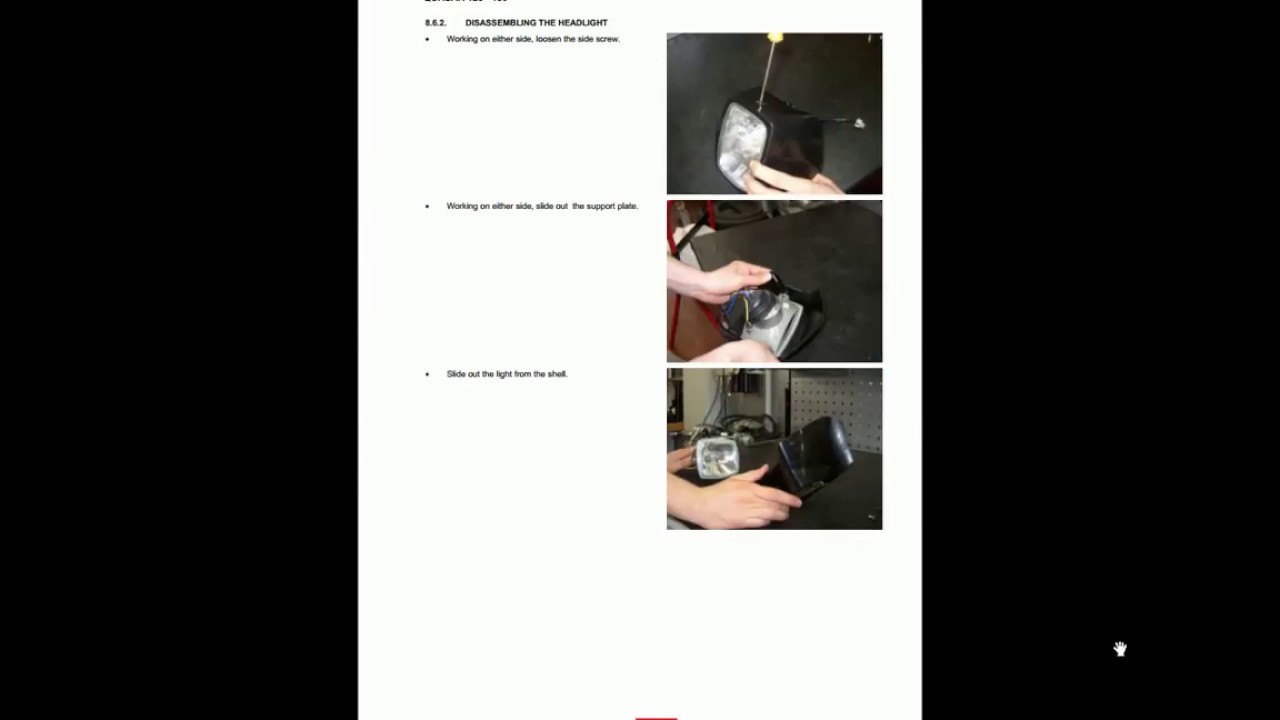 repair-manual.eu ATV repair manual: Quasar 125 180 2004