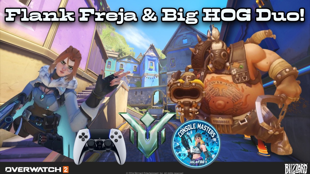 FLANK FREJA ACTIVATED — HOOK GOD HOG PUT IN WORK | 6V6 FLASHPOINT | JoLeF88 OW2