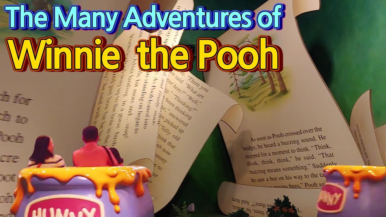 Hong Kong Disney Land/ The many Adventures of Winnie the Pooh Ride