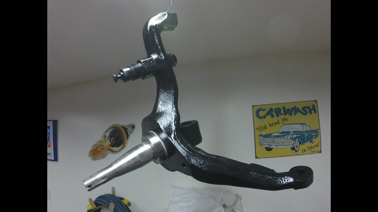 1966 Ford Galaxie 500 convertible restoration part 30 cleaning and painting front end parts