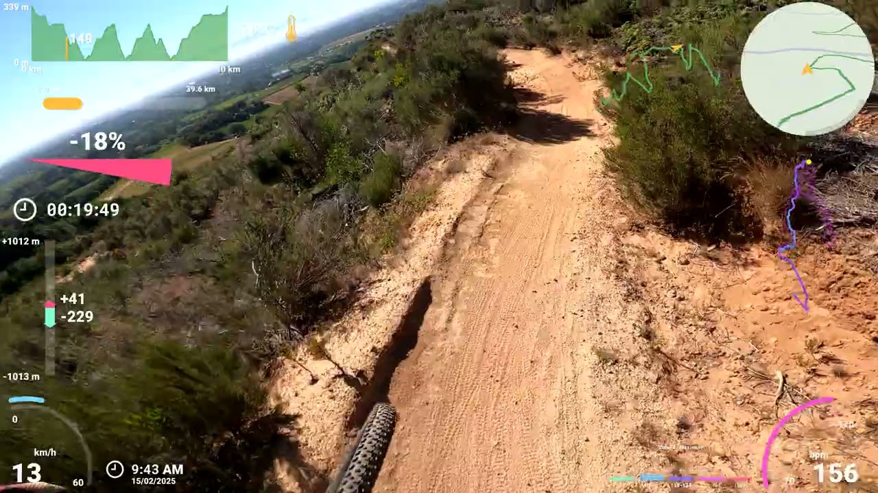 Tokai MTB Trail - 4 of 5 Snake Trails in Single Run [15 Feb 25] Personal Record