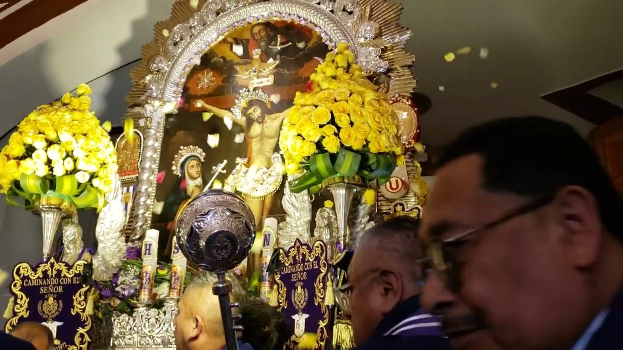 Llegada del Señor de los Milagros a la Iglesia del Carmen de Lima  - octubre 2025