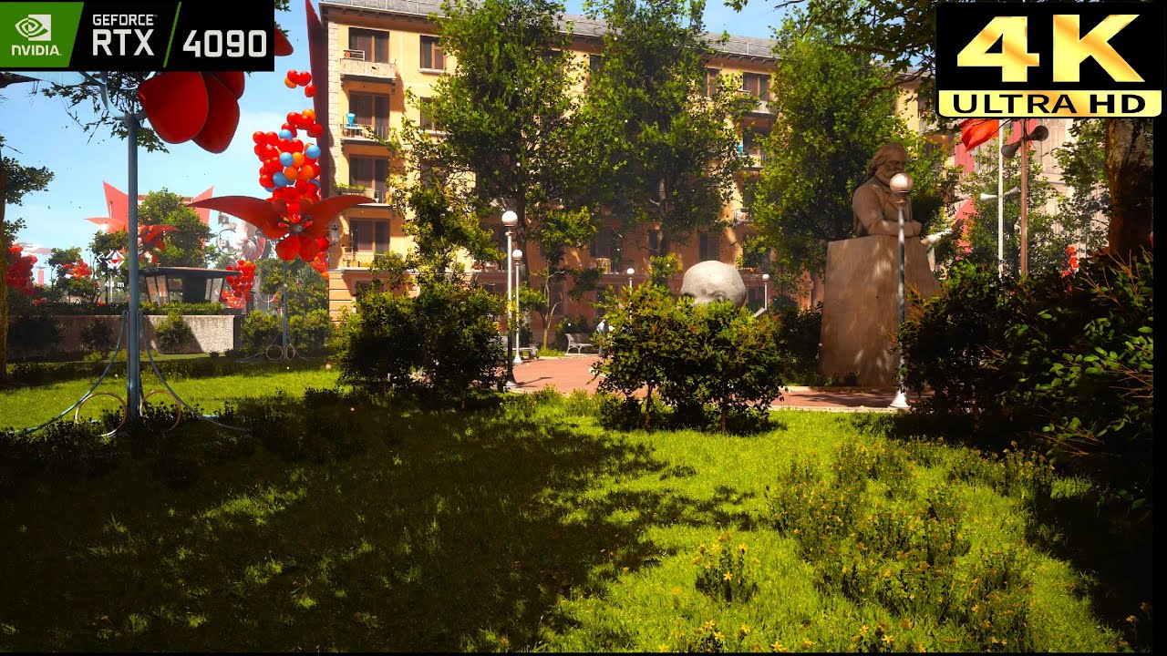 ATOMIC HEART [4K HDR 60] MAX Graphics Looks Amazing  [RTX 4090] ,Unreal Engine Ray tracing Gameplay!