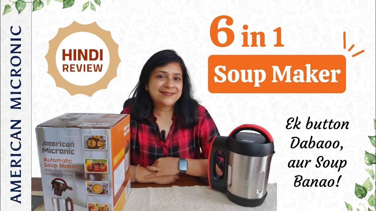 American Micronic Soup Maker review | Soup / Jam recipes | #SoupMakerRecipes | soop maker