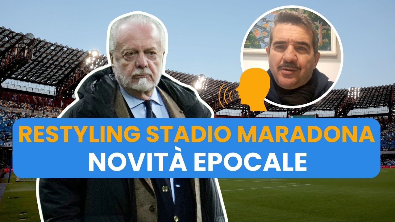 NUOVO STADIO NAPOLI 🏟️ | ADDIO MARADONA❓| Tutto sulla cena tra DE LAURENTIIS e il sindaco MANFREDI