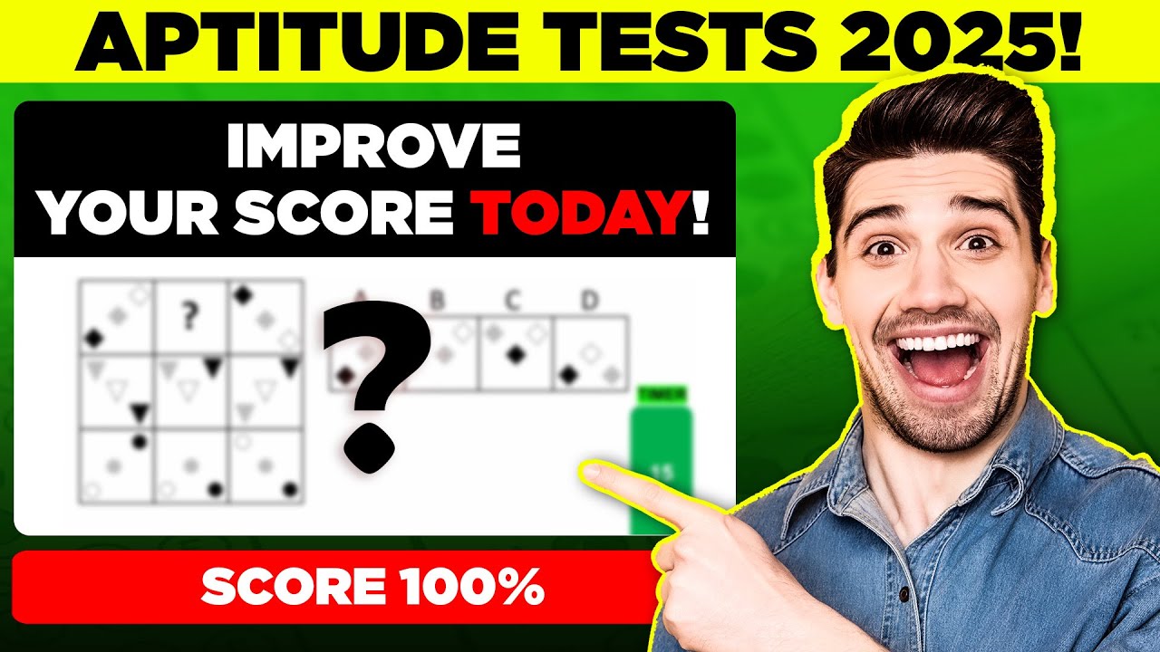 APTITUDE TEST QUESTIONS AND ANSWERS WITH SOLUTIONS (Pass ANY Aptitude Test with 100%)