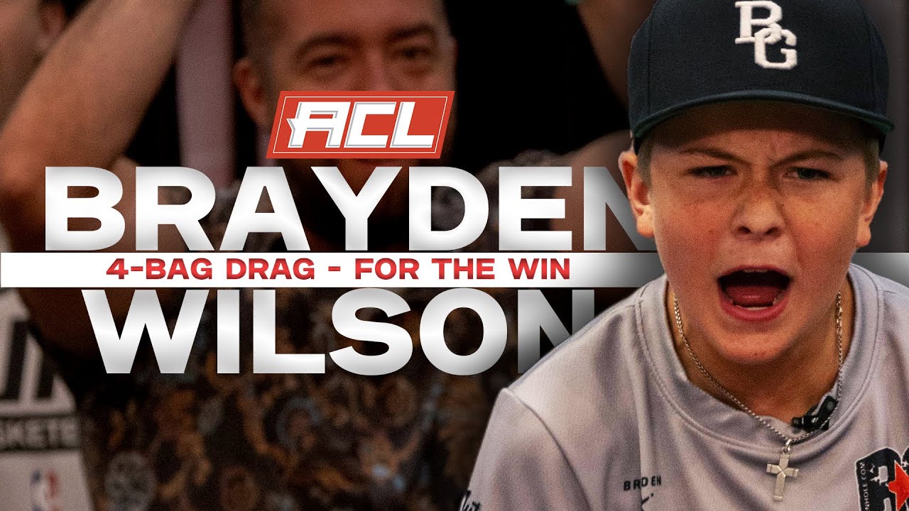 Brayden Wilson Seals the Win with a 4-Bag Airmail Drag! 🔥