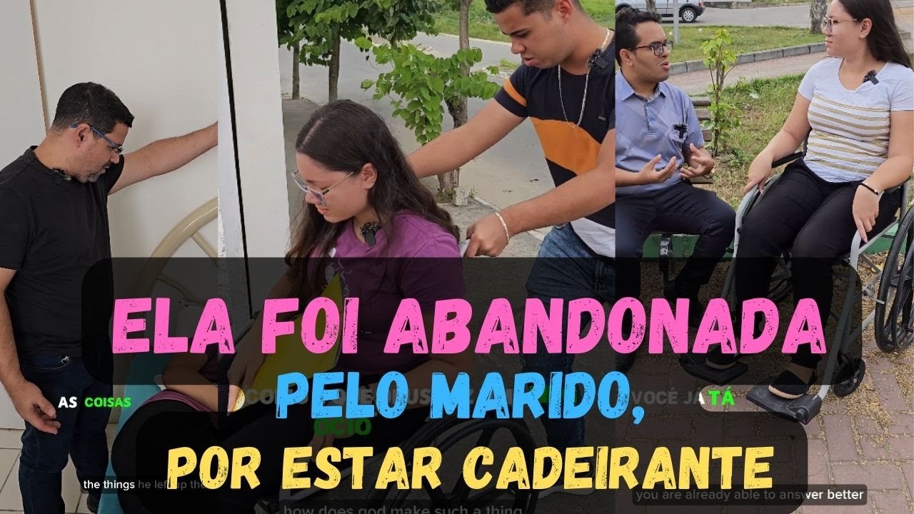 Ela foi abandonada pelo marido por estar de cadeira de rodas, mas o final é extraordinário
