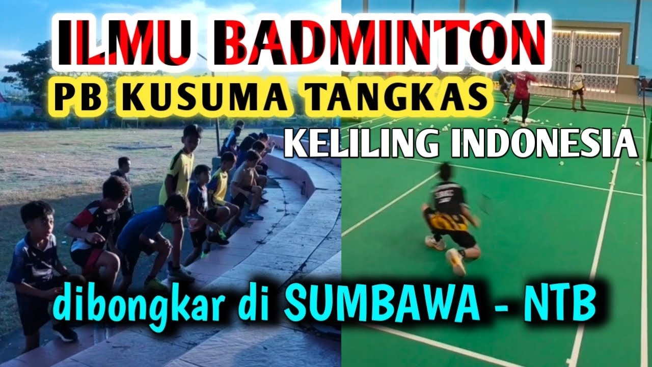 ILMU BADMINTON PB KUSUMA TANGKAS diterapkan di SBC NTB