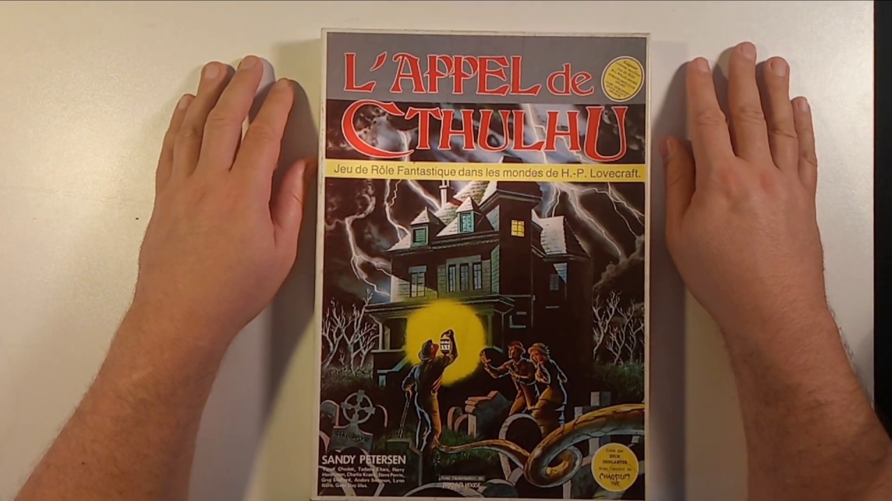 R&R L'appel de Cthulhu - Chaosium / Jeux Descartes -1984
