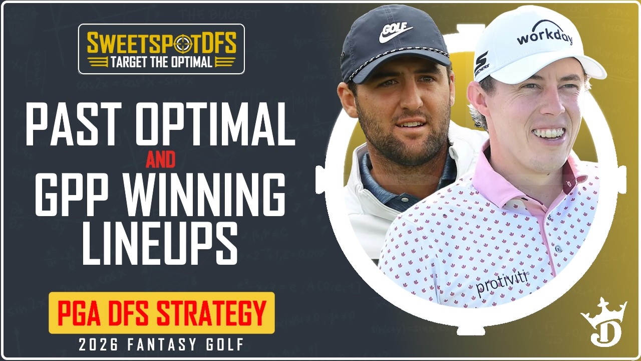 The Open | Past Optimal & GPP Winning Lineups | SweetSpotDFS