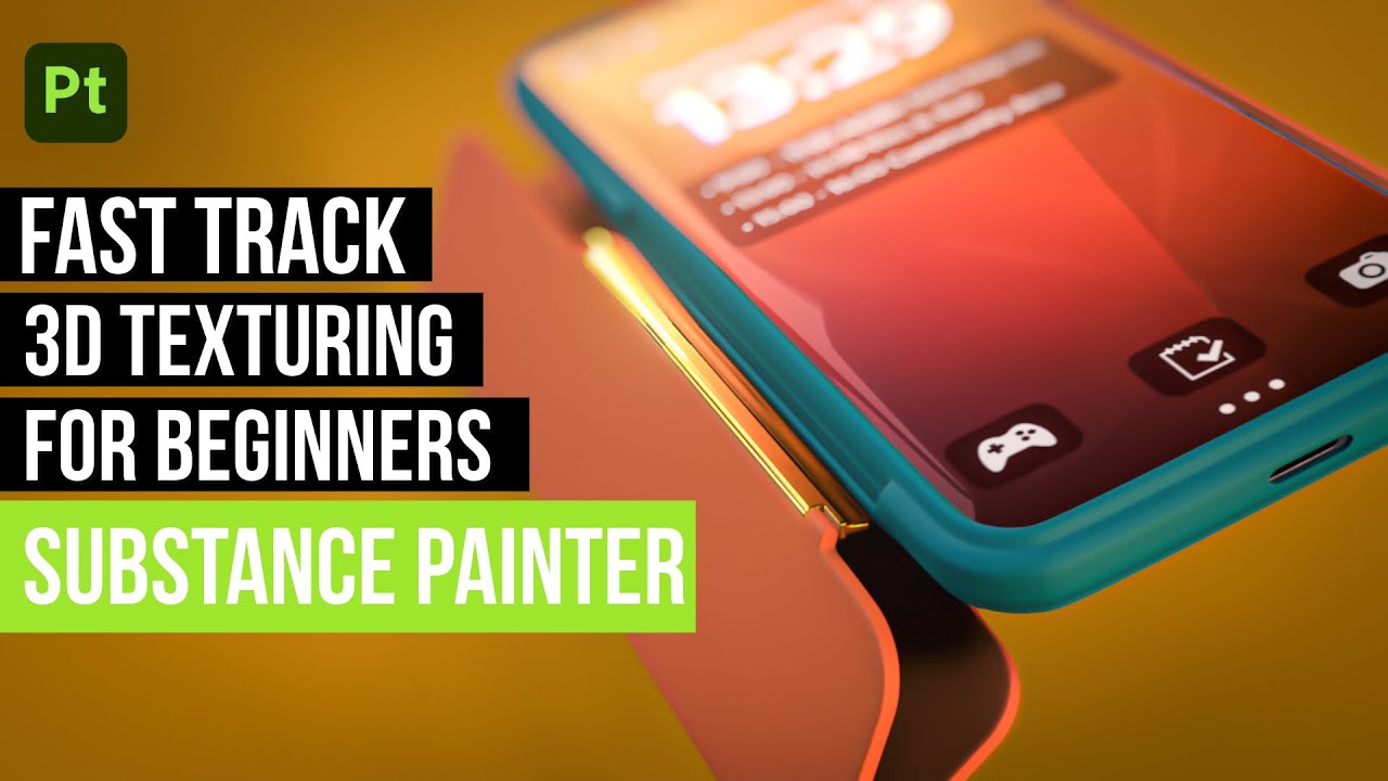 Fast Track 3D Texturing for Beginners | Substance Painter Tutorial