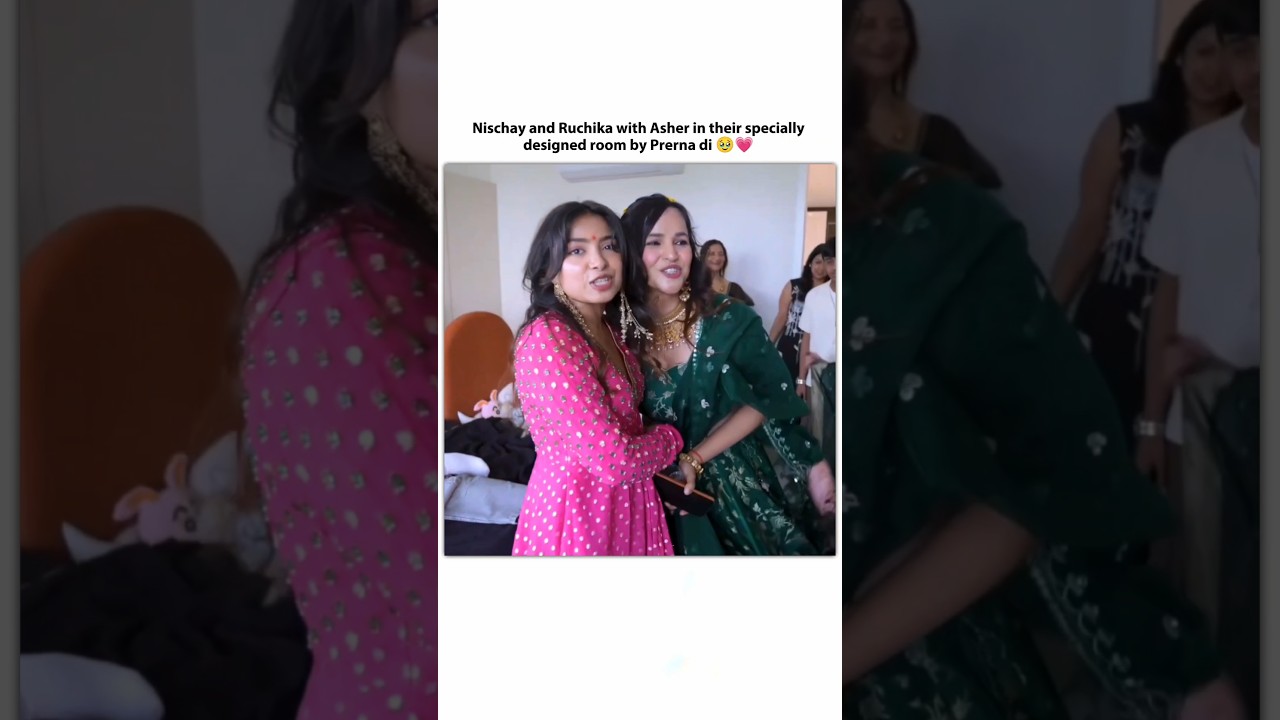 Now Nischay is showing his haq 🥹💗 #ruchikarathore #shorts #shortsfeed @WanderersHub
