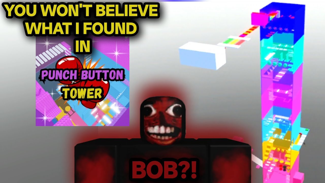YOU WON'T BELIEVE WHAT I FOUND in Punch Button Tower (Roblox Full Gameplay + Secret) | BaBa Gaming 