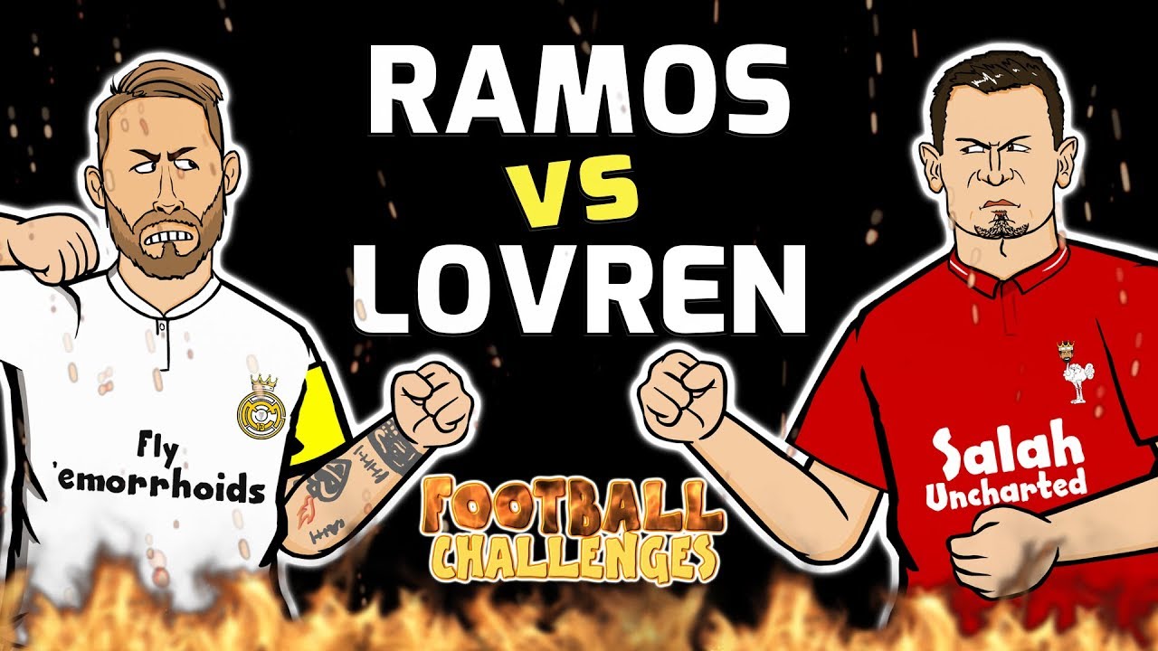 🔥RAMOS kontra LOVREN: Wyzwania piłkarskie!🔥