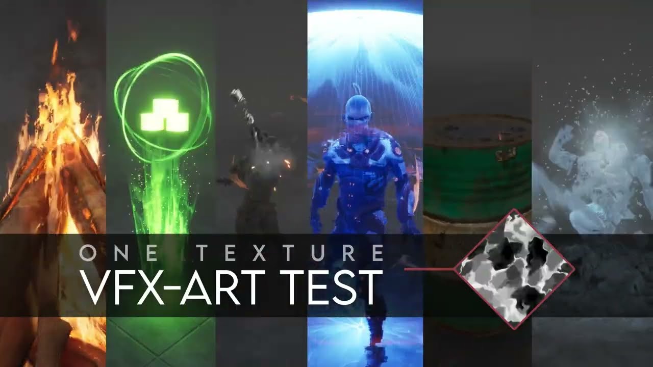 One Texture VFX Art Test Trailer