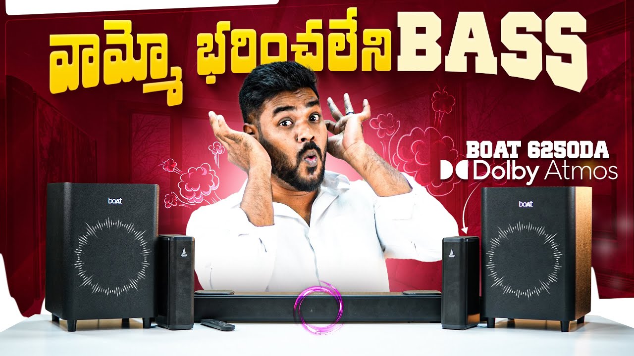 boAt Aavante Bar 6250DA Dolby ATMOS Home Theater Unboxing and Review