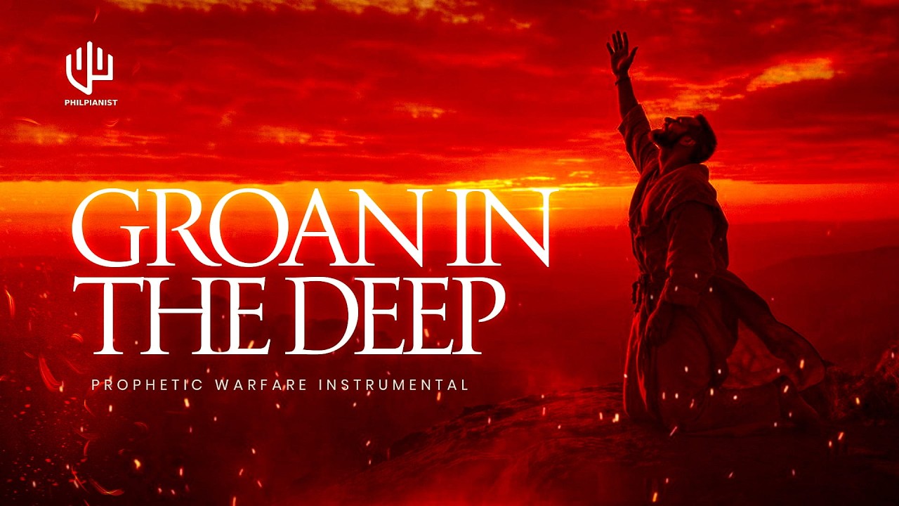 GROAN IN THE DEEP | Tongues Of Fire | Time To Pray | Anointed Prophetic Worship Instrumental