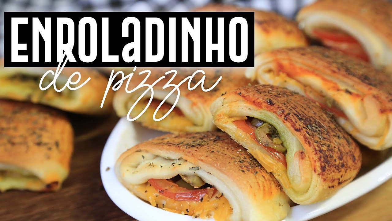 ENROLADINHO DE PIZZA VEGANO/JOELHO/ ITALIANO /BAURU/SALGADO DE PIZZA | TNM Vegg
