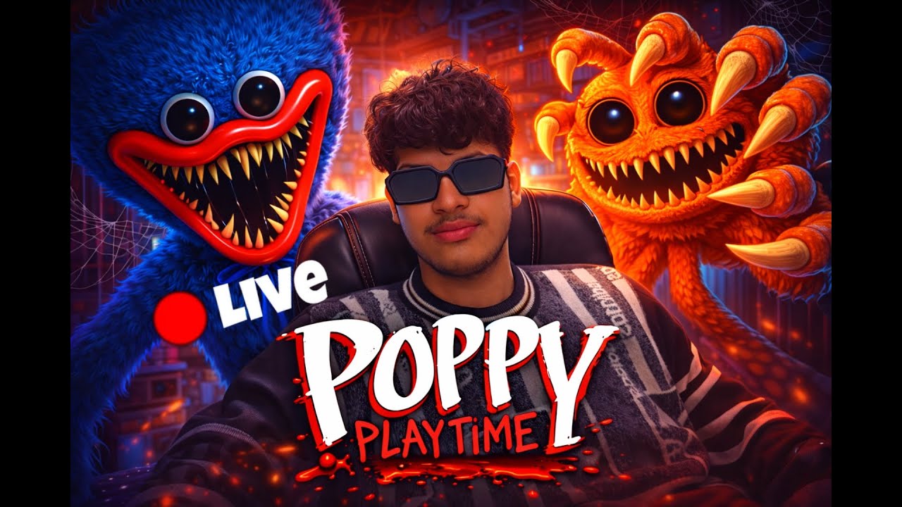LIVE 🔴 Poppy Playtime Horror Game | Aaj Toh Darr Lagega!