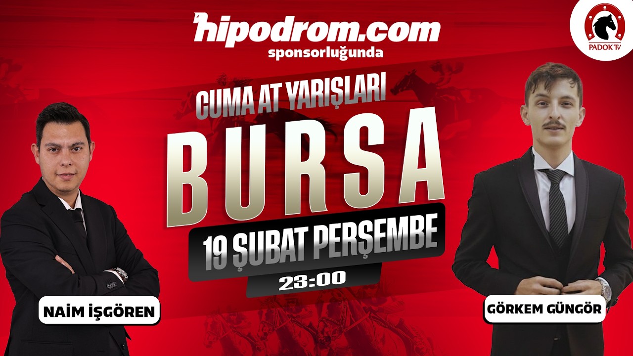 20 Şubat 2026 Bursa At Yarışı Tahminleri // Naim İşg&ouml;ren - G&ouml;rkem G&uuml;ng&ouml;r