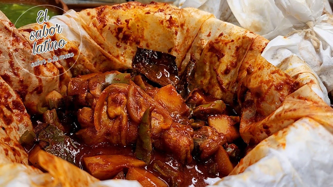 🔴Prepara los Mejores Mixiotes De Pollo Al Vapor ¡Receta Fácil!🔥