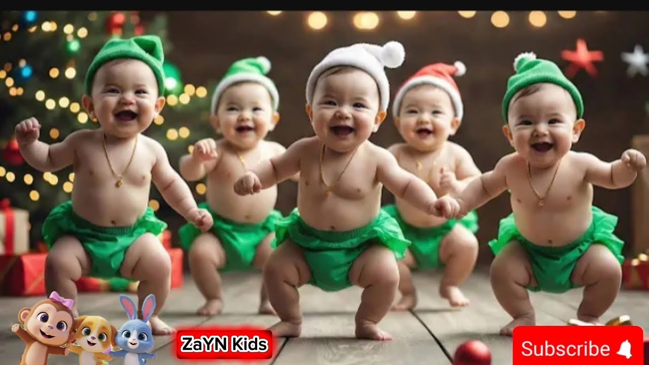  DAM DAM DANCE 💃💃FANY KIDS VIDEOS L|HAPPY KIDS CDUDIHILDREN AND ANIMALS PLAYING NURSERY RHYMRHYMES 