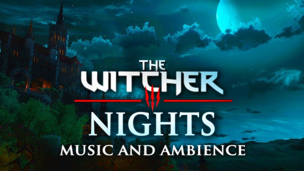 The Witcher 3 Peaceful Night • Calming Music for Sleeping