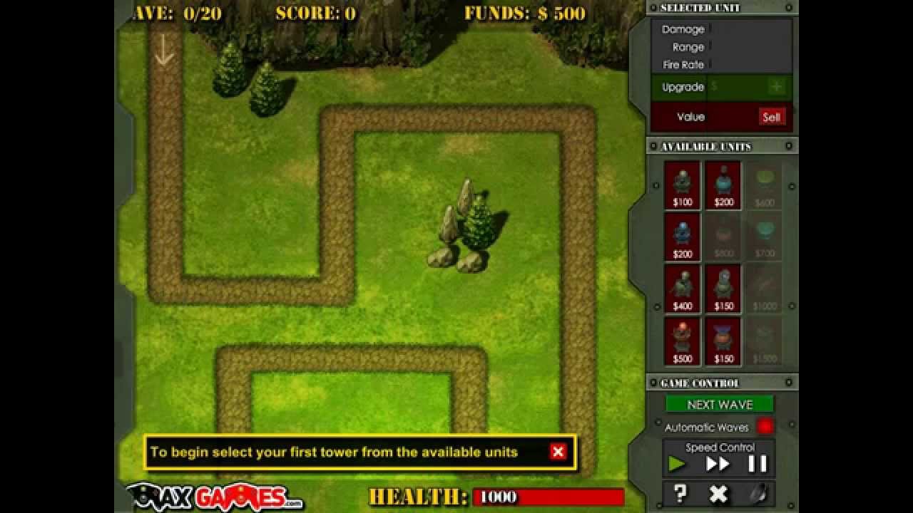 Juegos de Torres defensa - Frontline defense