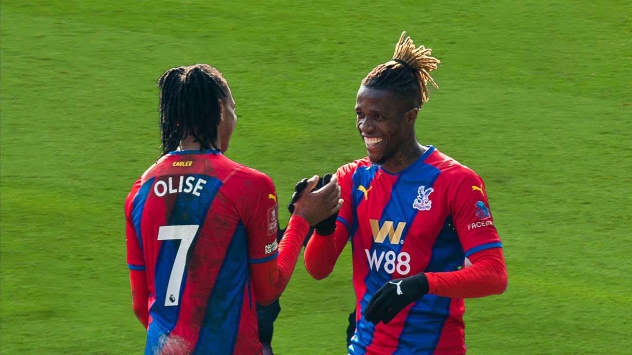 The Year Wilfred Zaha And Michael Olise Destroyed Premier League Defenders 2022 ᴴᴰ