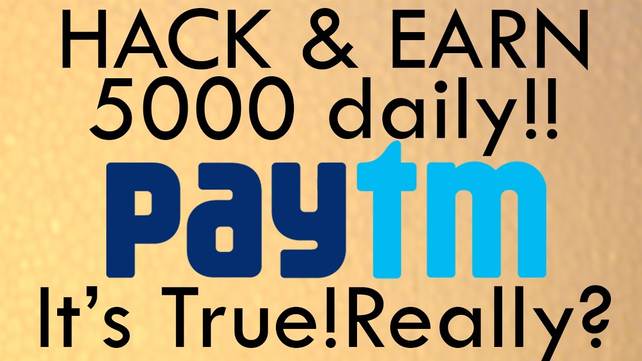Paytm Hack | Unlimited Loot | Really? Find Out