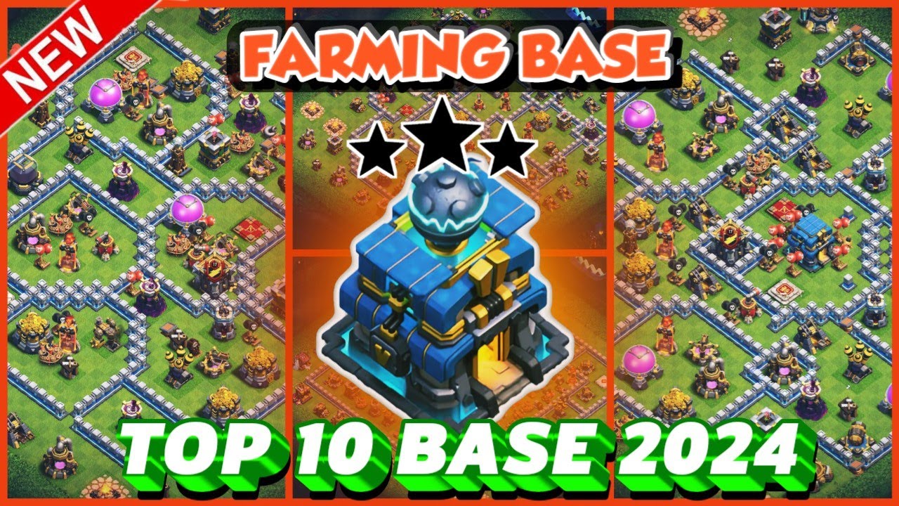 TOP 10 TH12 FARMING BASE + REPLAY || TH12 UNBEATEN FARM BASE WITH LINK || TH12 BASE UPDATE JUNE 2024