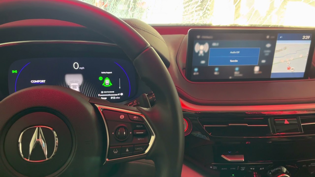 2022 Acura MDX ADAS in Car Wash