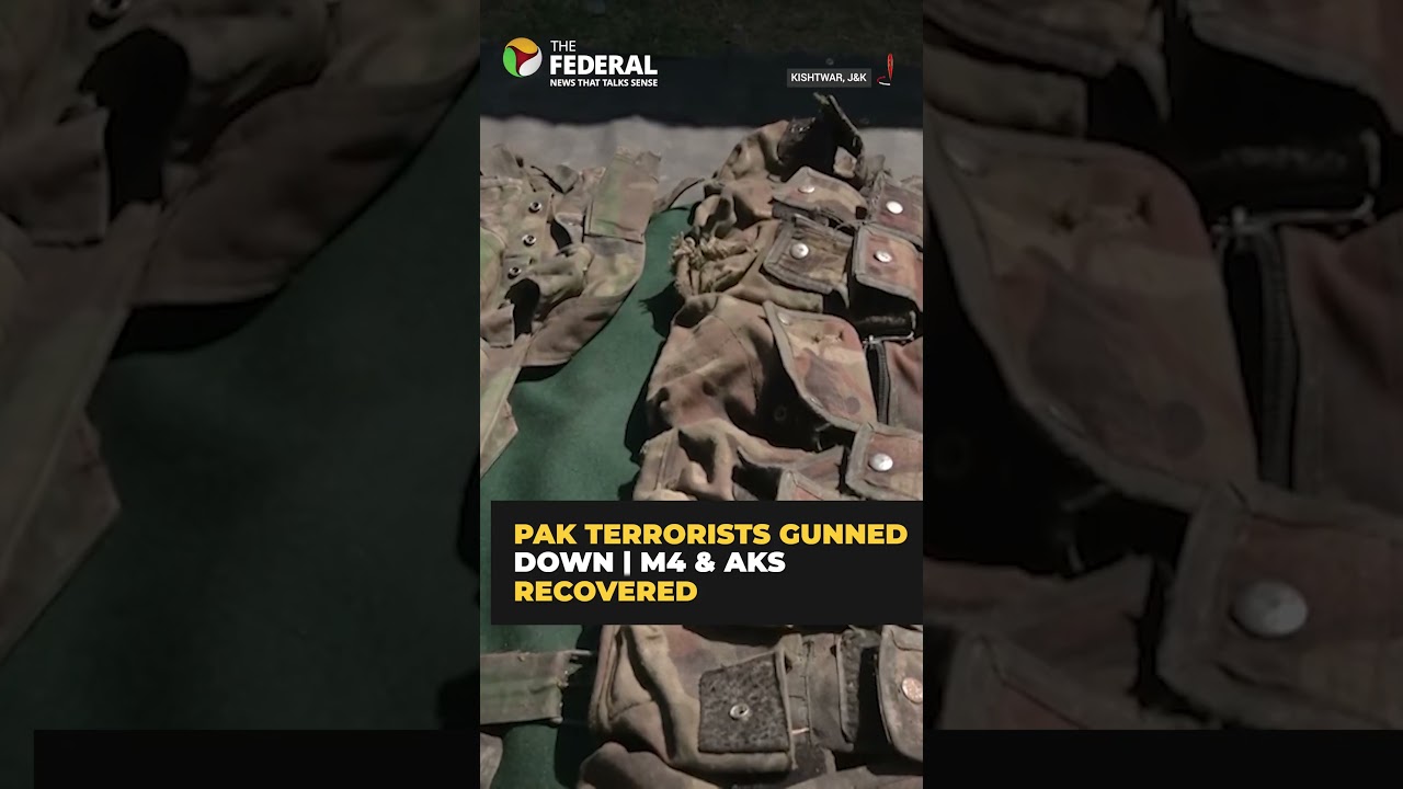 J&K encounter: 3 Pakistani terrorists killed; arms seized