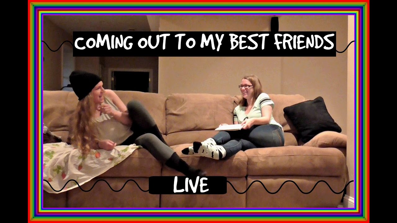 Coming Out As Bi To All My Best Friends (LIVE REACTIONS)