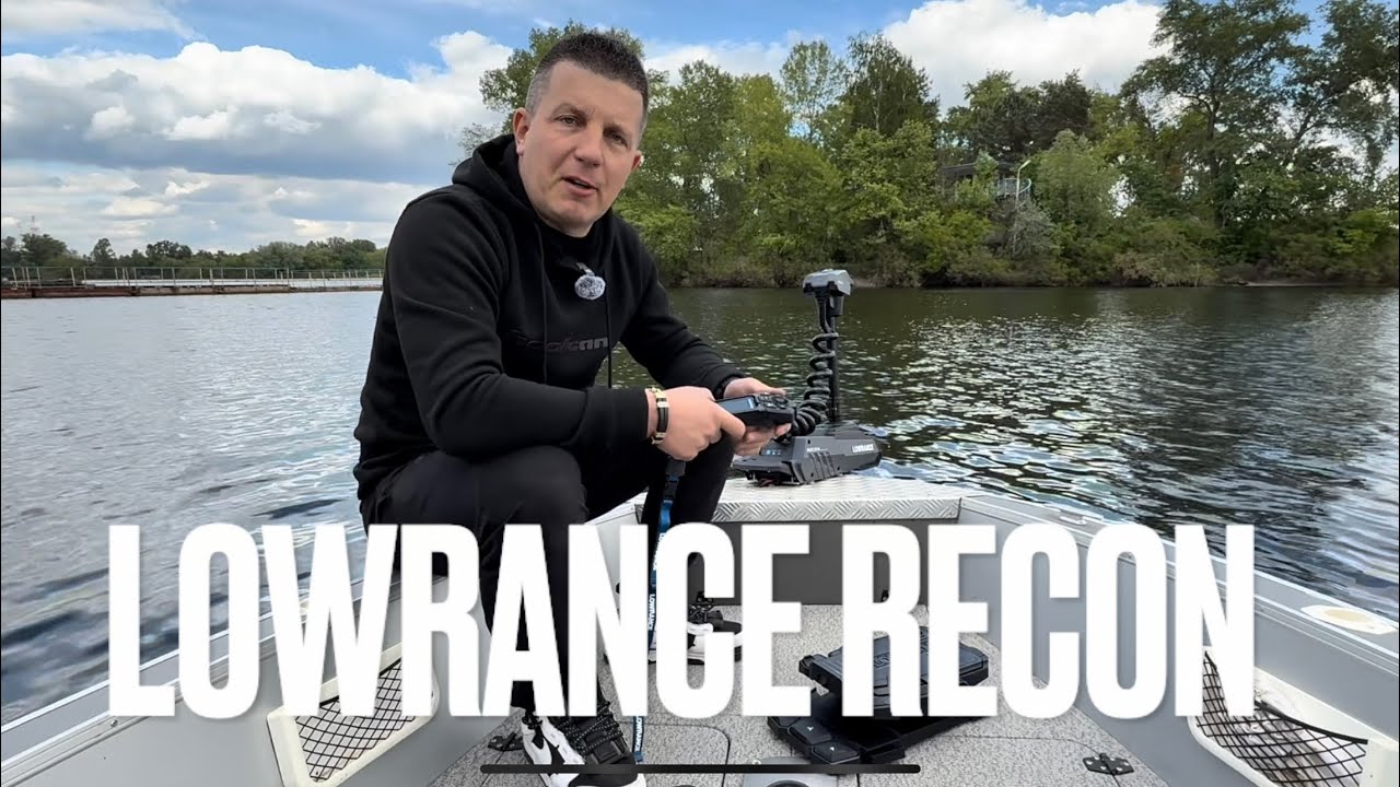 Электромотор Lowrance Recon. Новинка. Тест драй на воде