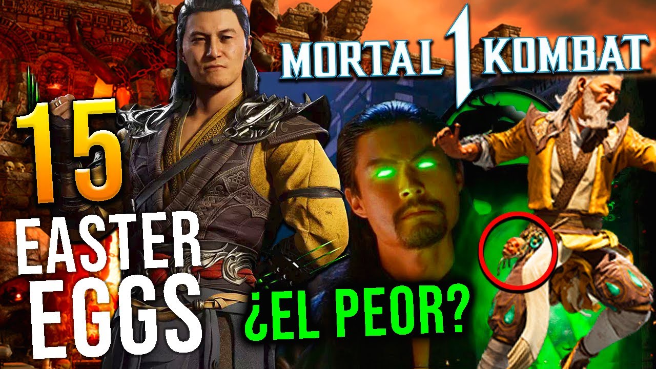 15 Curiosidades, Easter Eggs de Shang Tsung - Mortal Kombat 1 (NUEVA RAZA, DAMASHI, BRUJO)