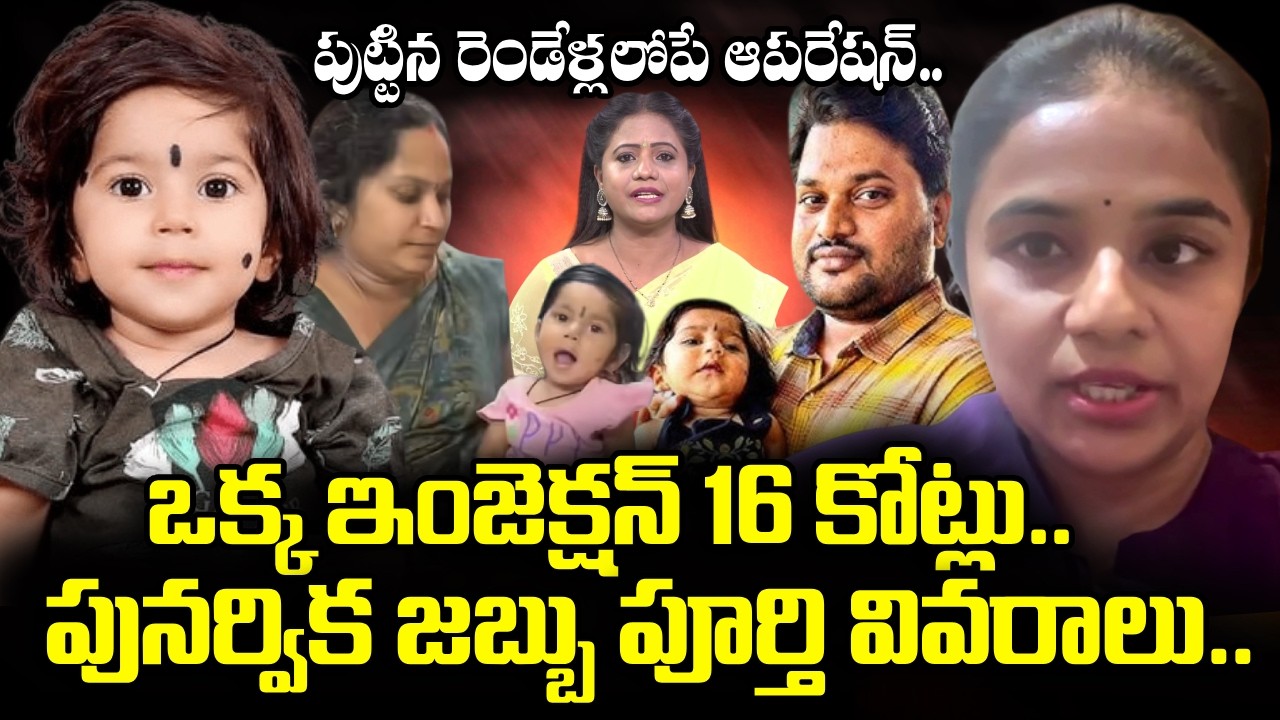 Dr Brundha Reddy About Baby Punarvika Health issue | #savepunarvika | SMA Type 1 | SumanTV Swaroopa