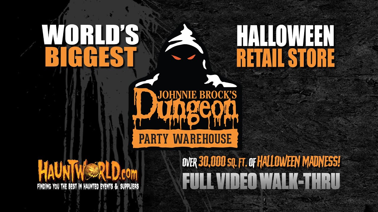 Biggest Halloween Retail Store in America - Johnnie Brocks Dungeon