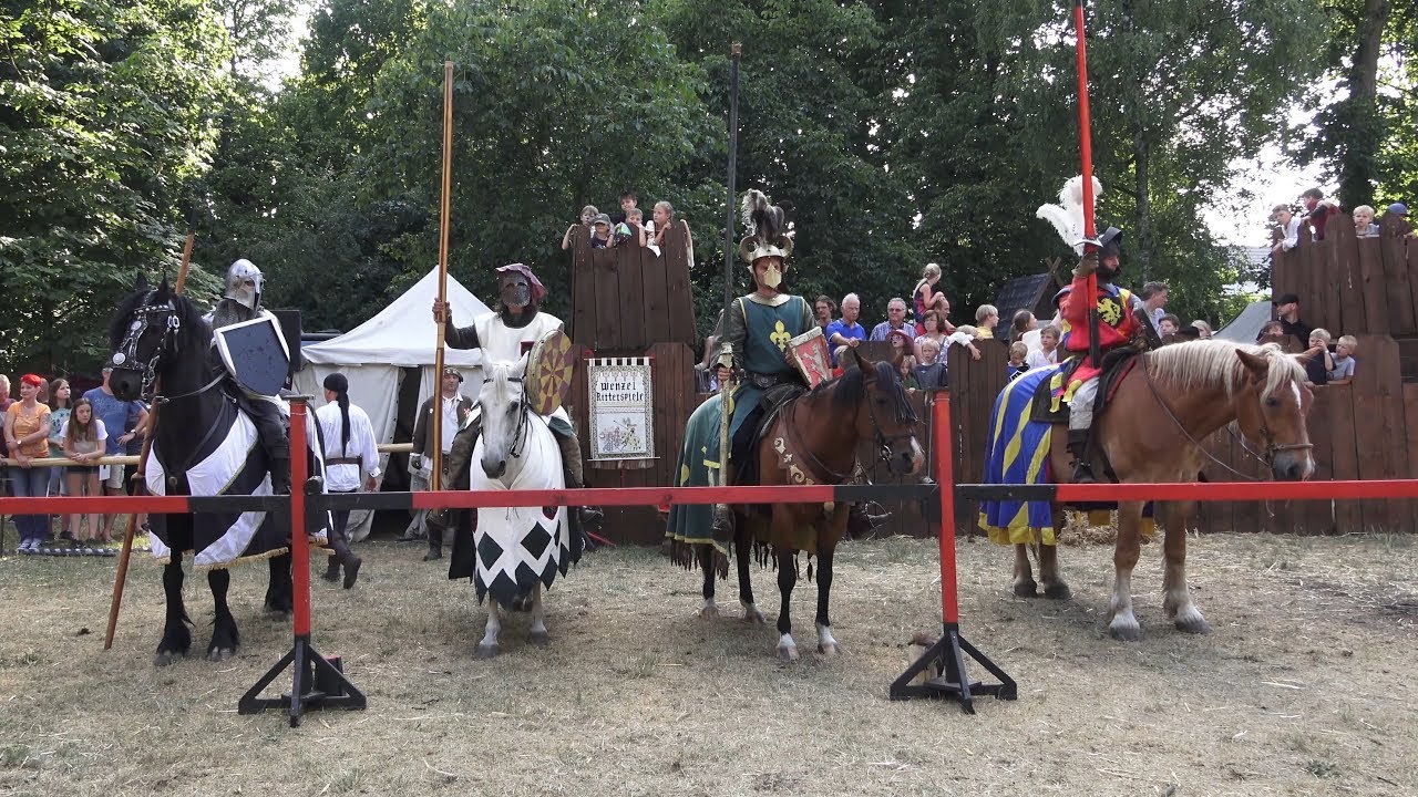 Turnier Wenzel Ritterspiele Hussitenfest Bernau 9.6.2018 4K