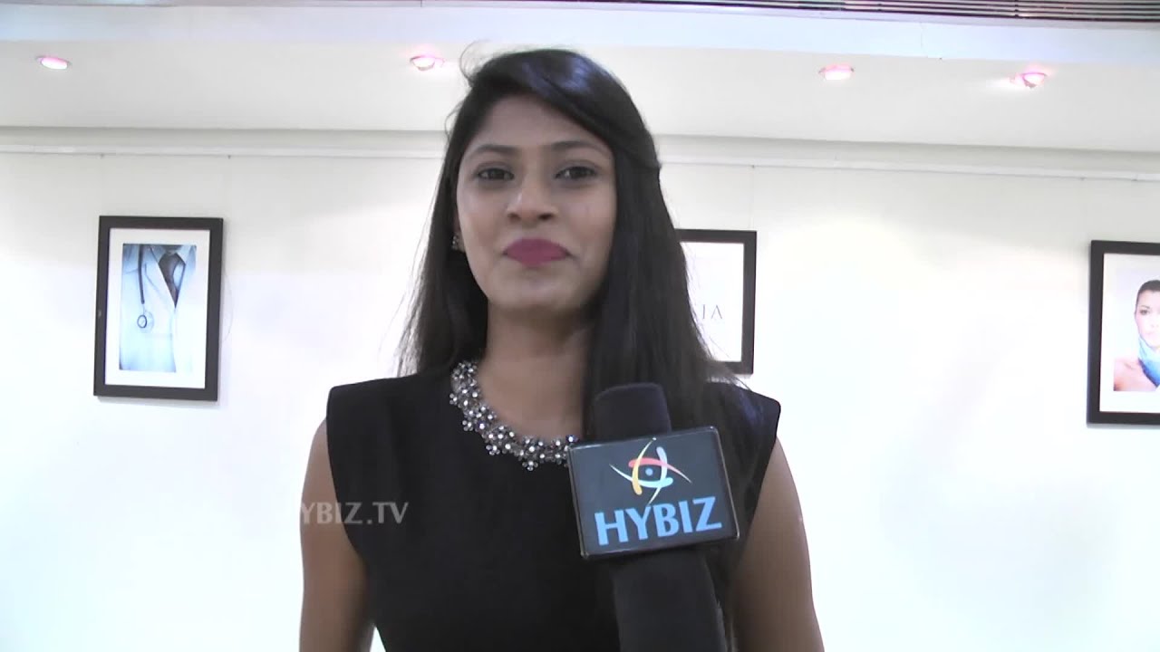 Neha Chowdary At Manappuram Miss South India 2015-Hybiz.tv