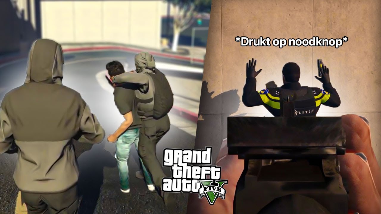 MO ALI EN BADR OVERVALLEN POLITIE BUREAU.. (GTA RP)