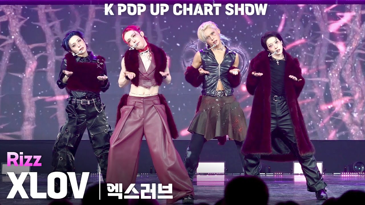 [4K] XLOV(엑스러브) 「Rizz」 가로 직캠 @ENA K POP UP CHART SHOW(케이팝업 차트쇼)