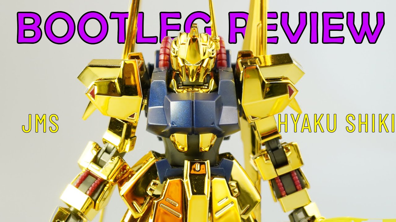 A Golden Boy Display Piece that's budget friendly | JMS HG Hyaku Shiki Bootleg Unbox Build Review