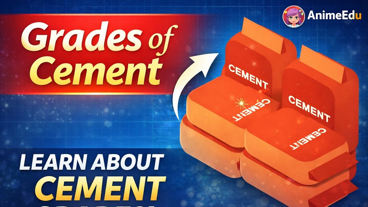 Grades of Cement // Cement Grades // Different Grades of Cement//