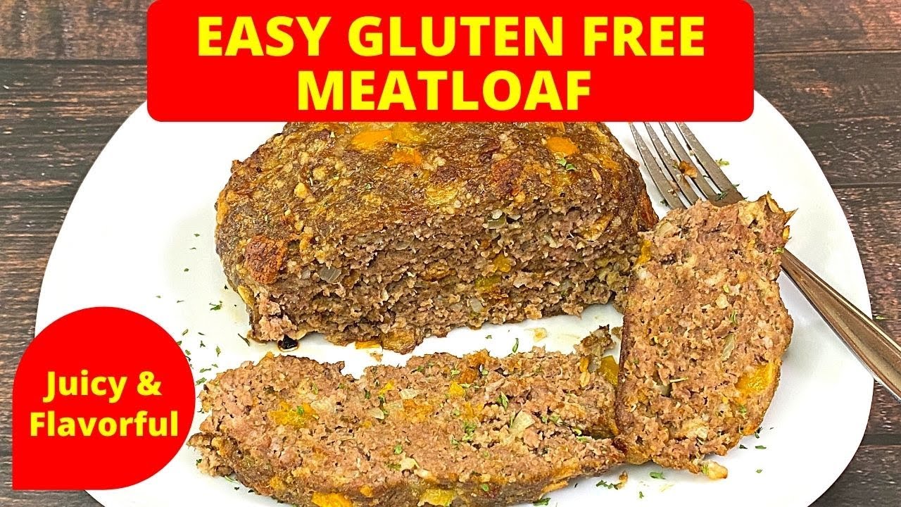 EASY GLUTEN FREE MEATLOAF | Easy Juicy Meatloaf