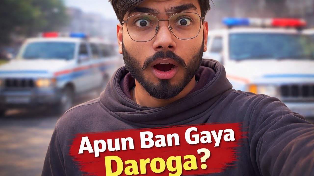 Apun Chala Daroga Banne 🤪#vlog