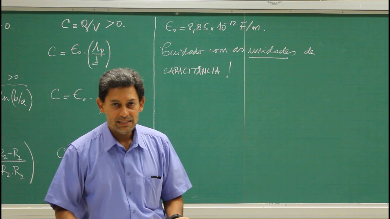 Aula 08: Capacitância e Energia Eletrostática