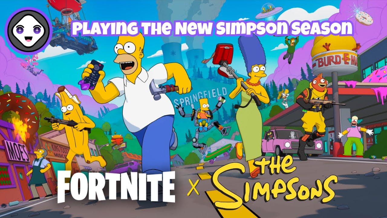 New Simpson's Season in Fortnite!!!